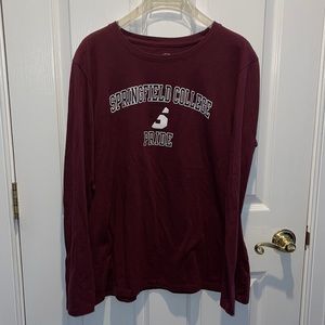 Springfield College long sleeve tee XL